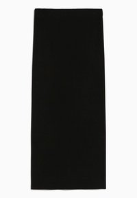 Panneau en tissu noir rectangulaire avec des bords nets, présenté à plat sur un fond blanc.