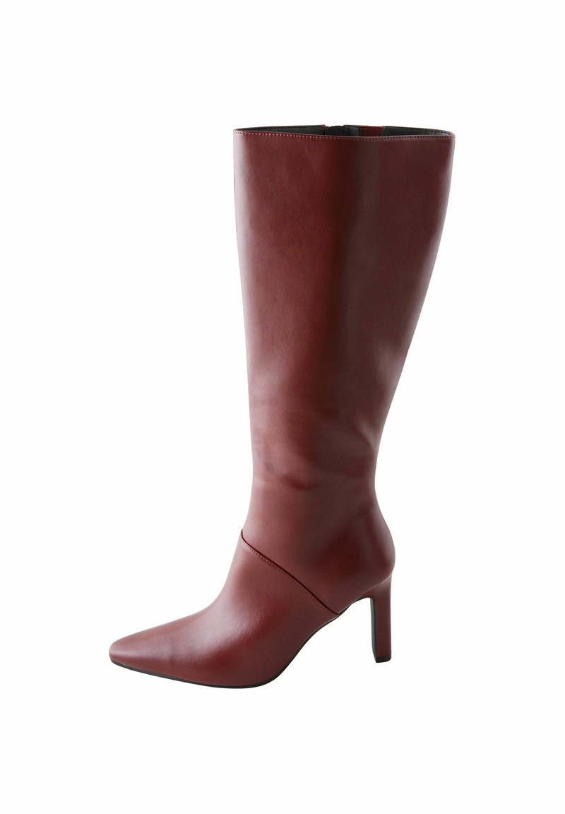Next Stiefel - burgundy red