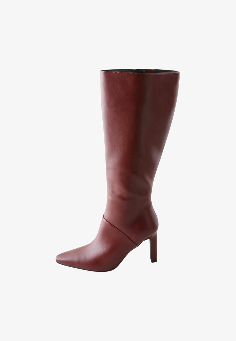 Next Stiefel - burgundy red