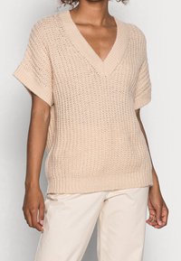 Saint Tropez Stickad tröja - off-white