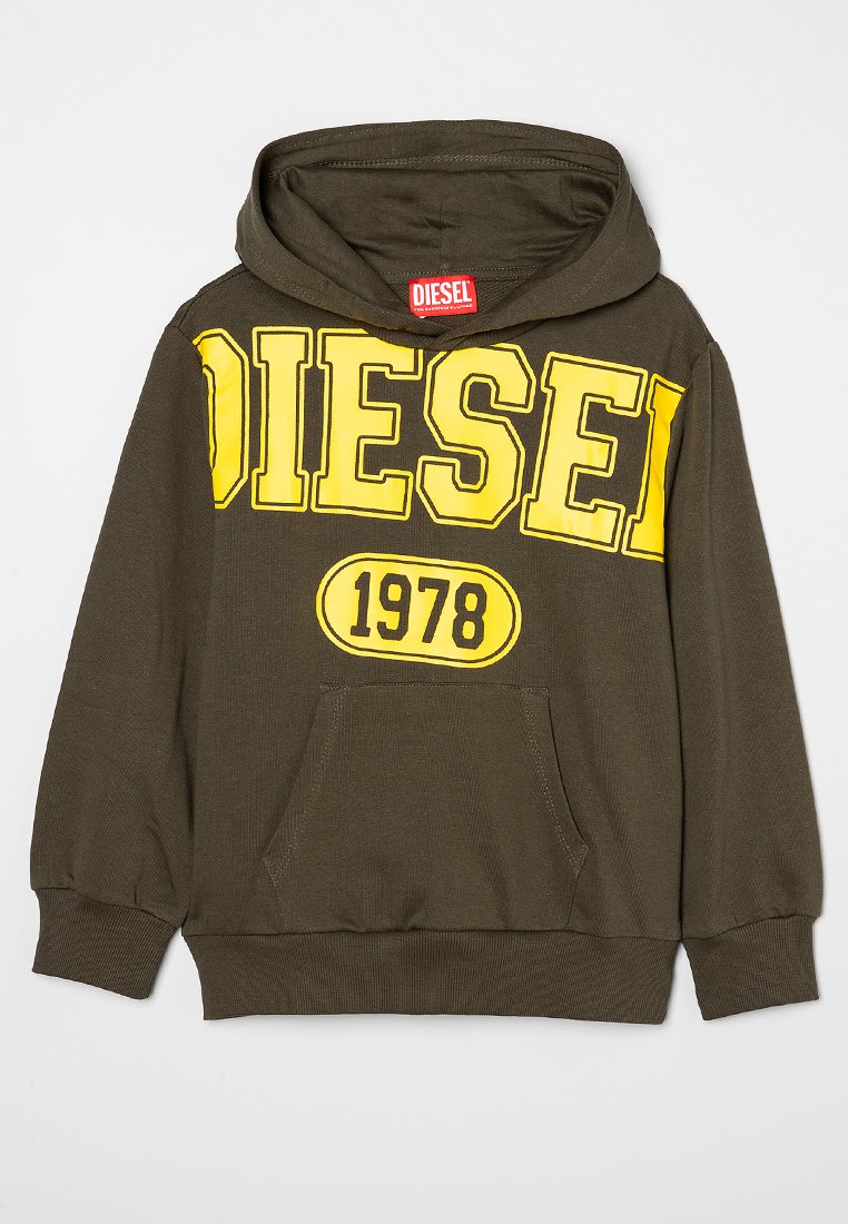 Diesel Hoodie olijfgroen