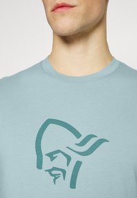 Norrøna /29 COTTON VIKING T-SHIRT - T-shirt estampada - tourmaline