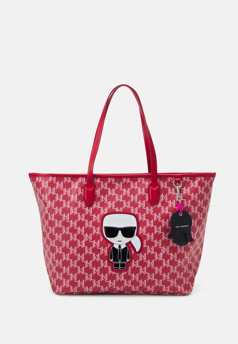 KARL LAGERFELD IKONIK MONOGRAM TOTE Tote bag red Zalando.de