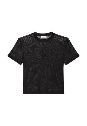Calvin Klein Jeans, PRIDE CREW TEE - Camiseta básica - black
