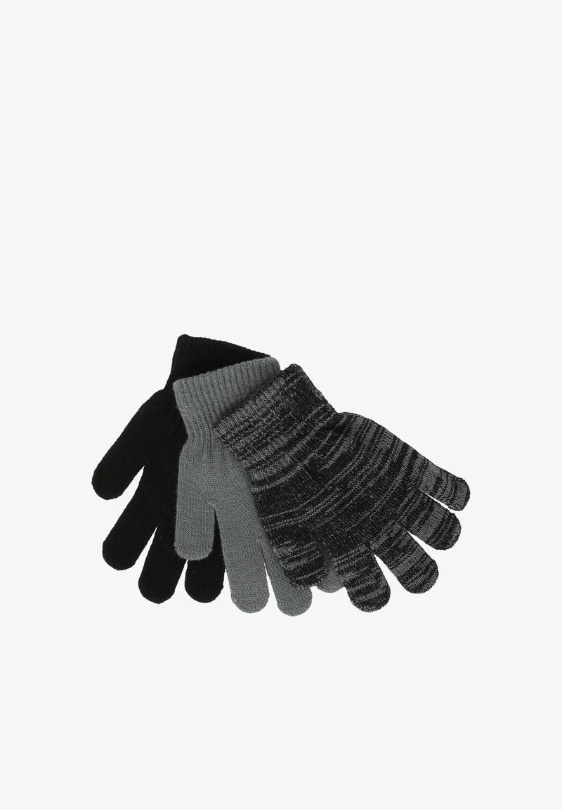ZIGZAG NECKAR 3 PACK - Guanti - black