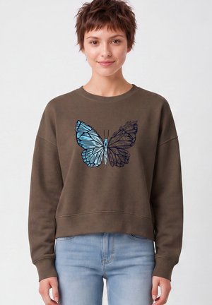 watapparel, Sweatshirt - mocha