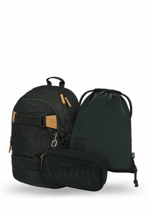 3 SET ERGONOMISCHE- SKATE DARKNESS - School set - schwarz
