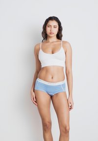 Pieces PCLOGO LADY 4 PACK - Underkläder - pink lemonade/bel air blue/dusty aqua
