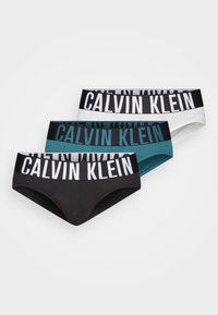 Niet geselecteerd, black/light grey heather/mediterran