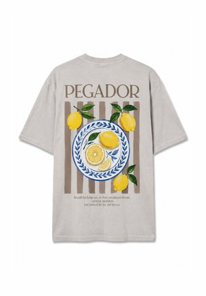 Pegador, PALMELA  - Μπλουζάκι με στάμπα - vintage light grey