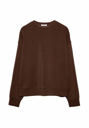 Stradivarius Collegepaita - dark brown
