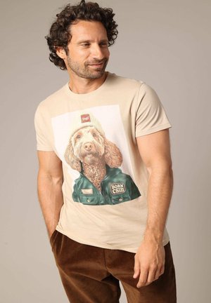 CABO - T-shirt imprimé - Light Beige