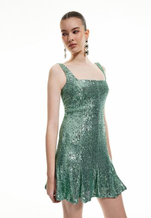 Koton SEQUINED - Cocktailjurk - mint