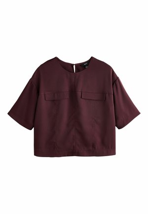 UTILITY STYLE BOXY  - Blouse - purple