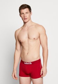 Levi's® SOLID BASIC TRUNK 2 PACK - Boxerbriefs - chili pepper