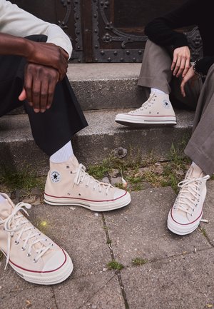Sneaker high - beige