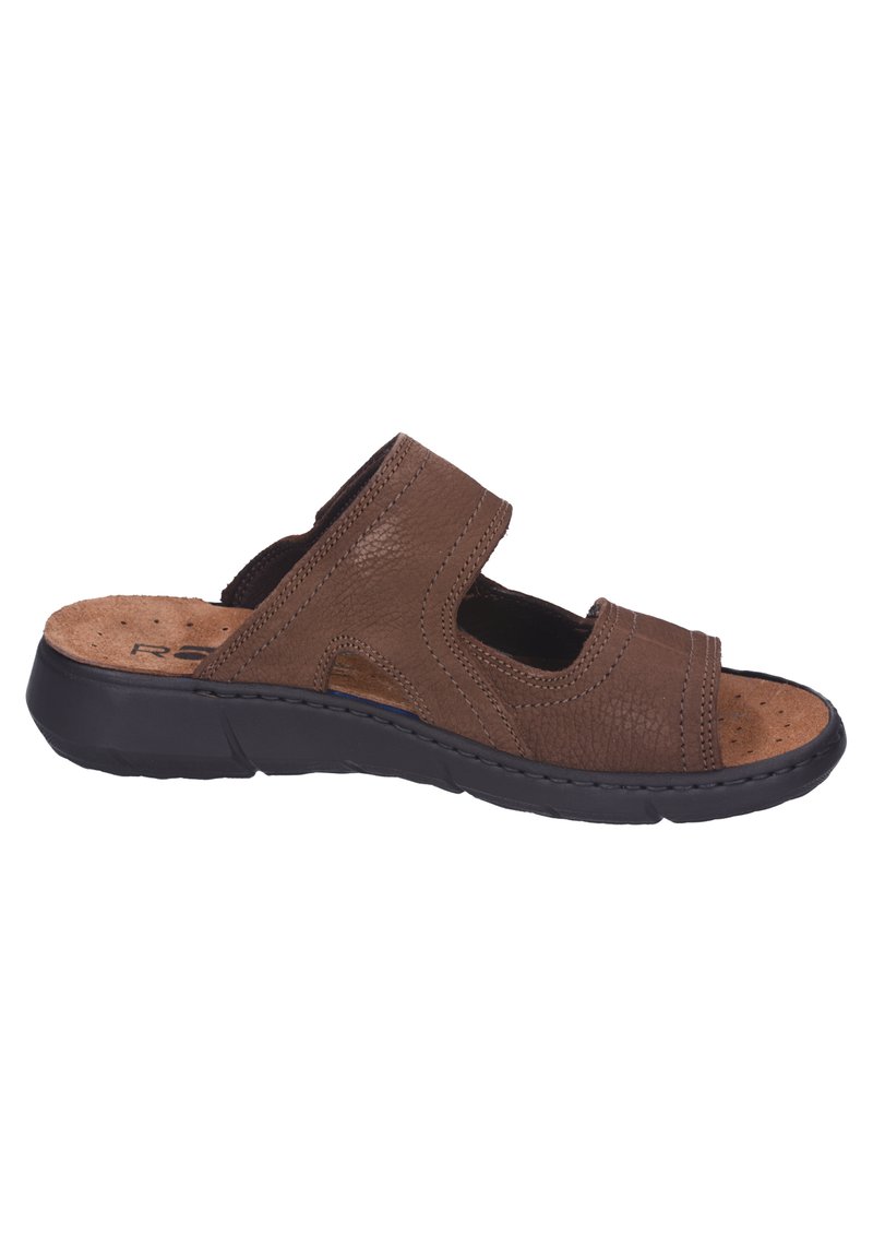 Damen Sneaker | Rohde Pantolette flach braun - VE93005 Damen Sneaker | Rohde Pantolette flach braun - VE93005