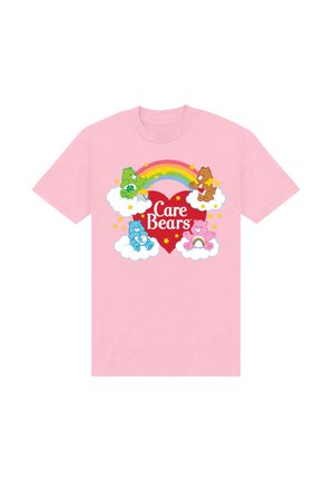 Henry Tiger CARE BEARS ON CLOUDS - T-shirts print - light pink