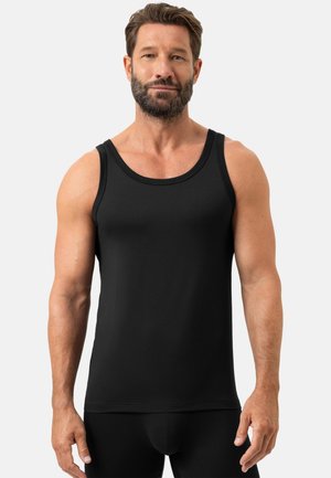 mey, MEY 2 PACK - Unterhemd/-shirt - weiß schwarz