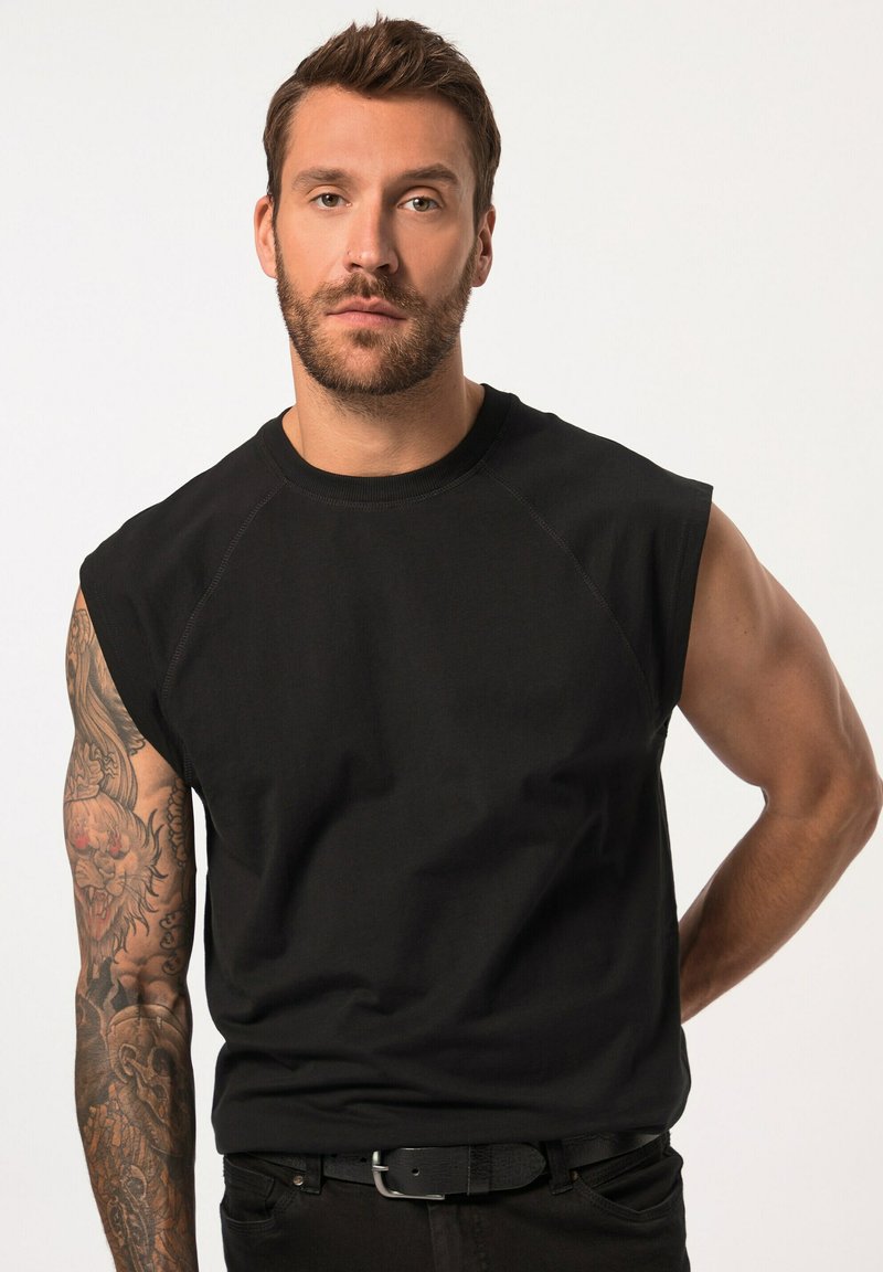 JP1880 ROUND NECK - Top - black