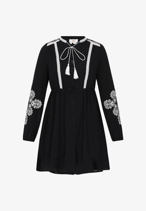 usha Skjortekjole - black