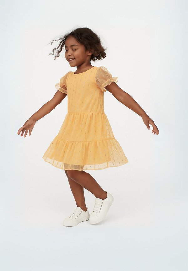 SPARKLE SEQUIN SHORT SLEEVE - PARTY - Cocktailkleid/festliches Kleid - orange