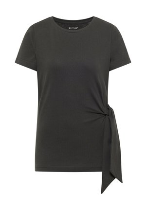 Mustang, Basic T-shirt - schwarz