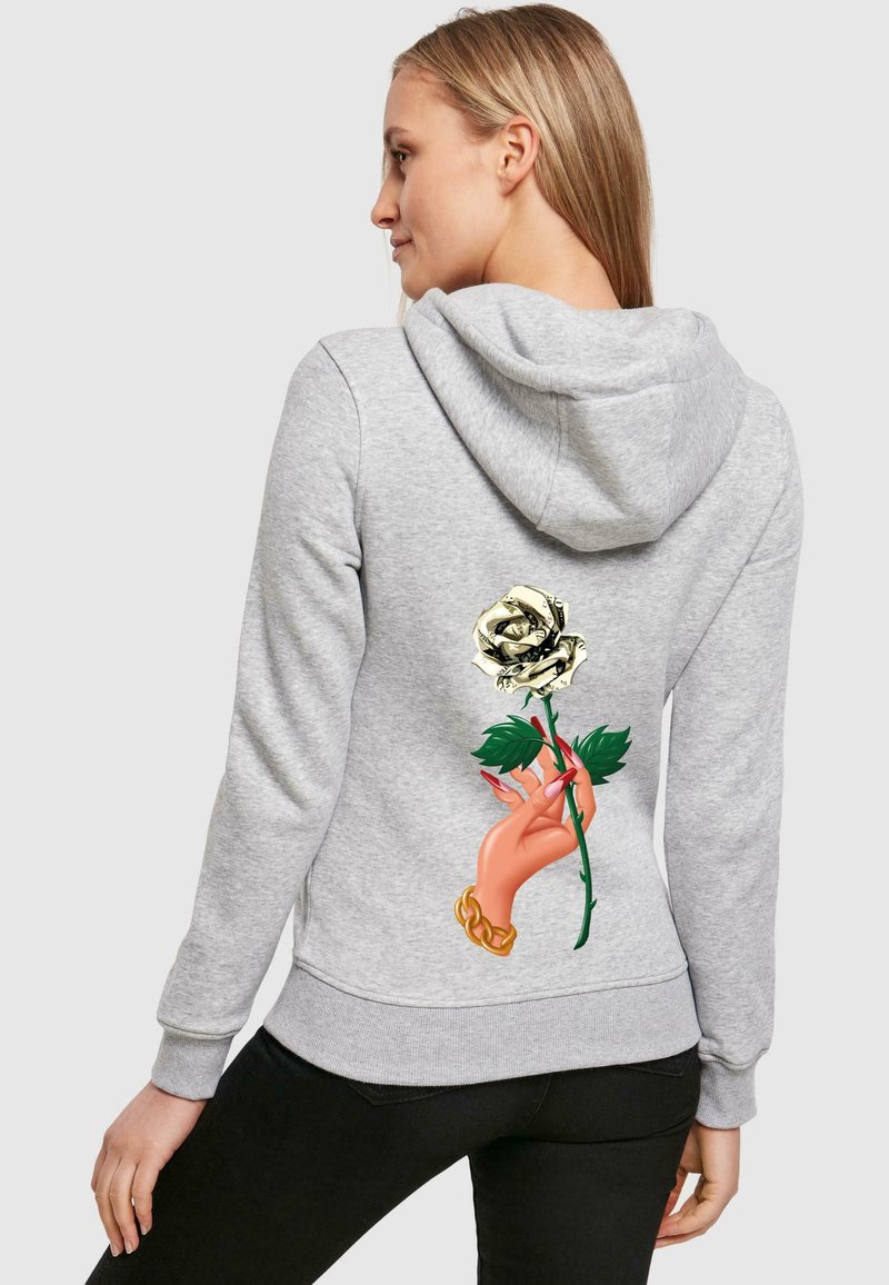 Mister Tee LOVE IS BLIND LOVE IS CRUEL - Hoodie - heather grey