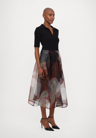 Henrik Vibskov OCTO SKIRT - Trapecinis sijonas - brown