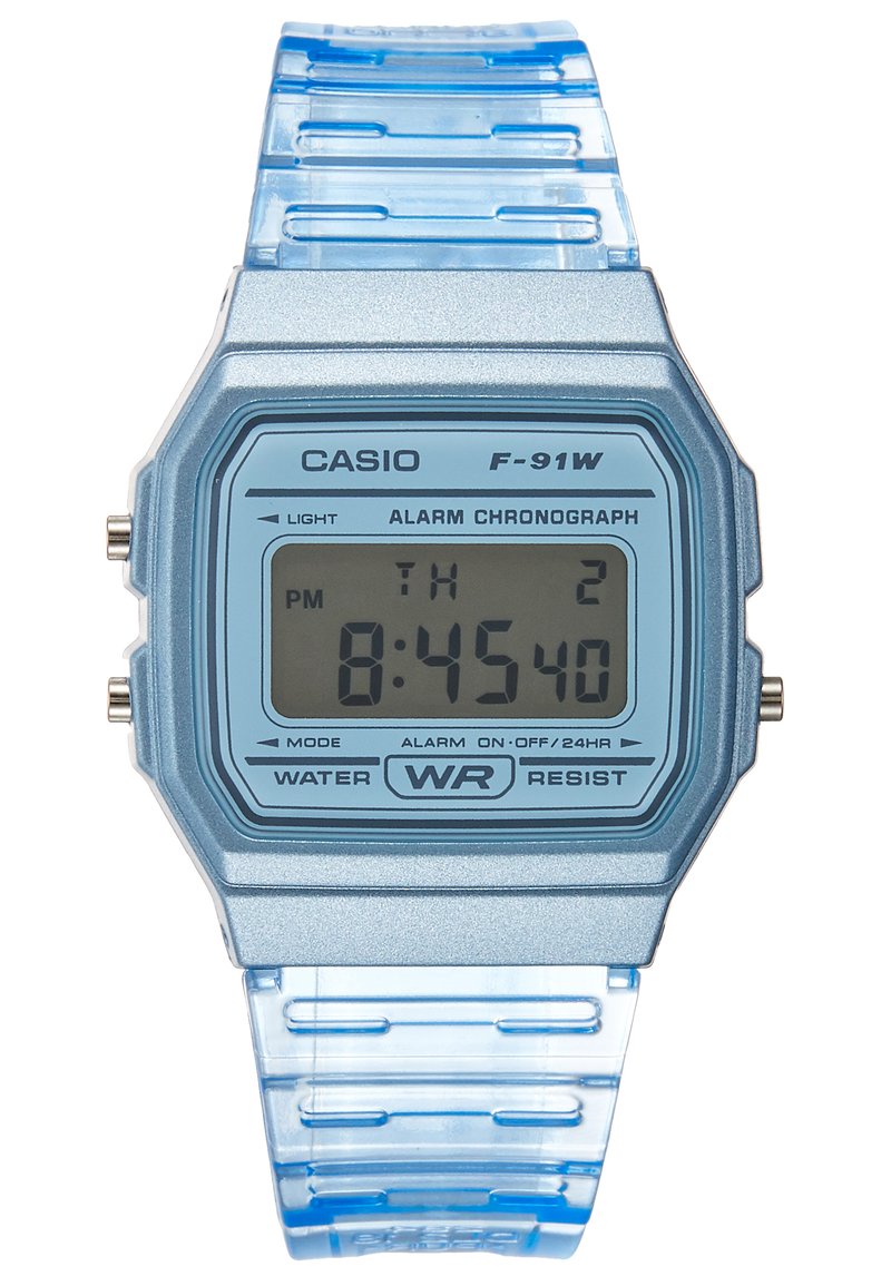 Casio F-91WS-2EF Orologio digitale blue/blu