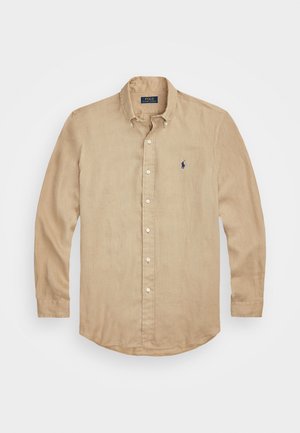 LONG SLEEVE SPORT SHIRT - Vapaa-ajan kauluspaita - vintage khaki