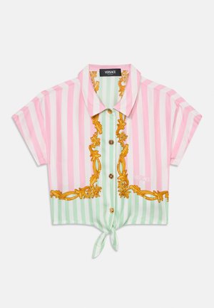INFORMAL SHIRT PINSTRIPE BAROCCO LEAF KIDS  - Chemisier - pastel pink/pastel mint