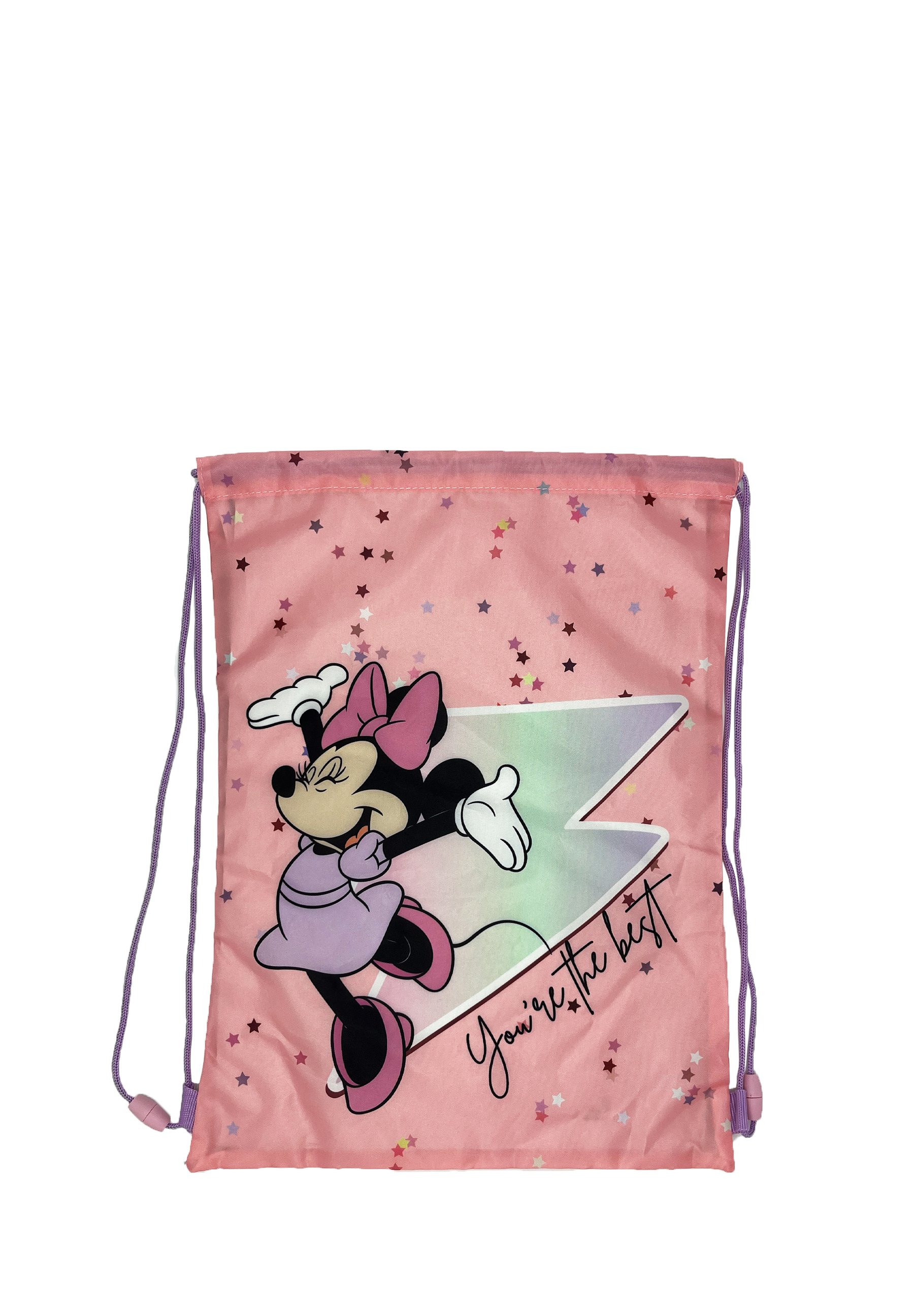 Mickey Minnie Sac de sport à cordon rosa/rose clair