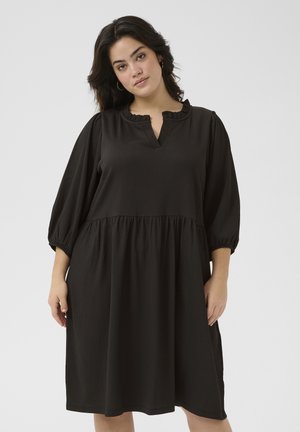 MILLY - Svetríkové šaty - black deep