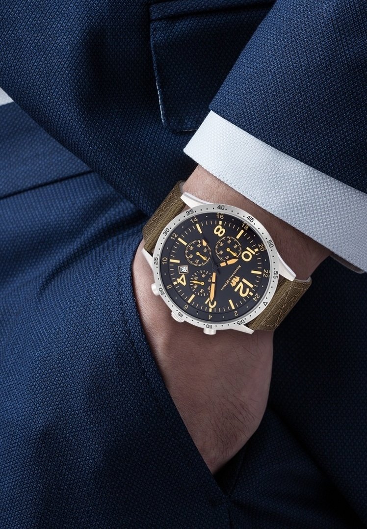 Rhodenwald & Söhne Chronograph watch grün/green Zalando.ie