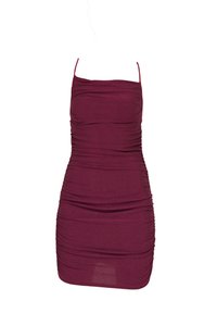 CARELLA GLITTER MINI DRESS - Robe de soirée - magenta