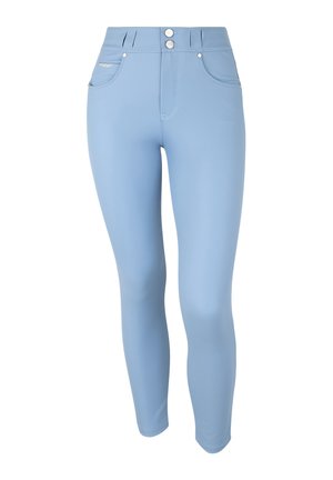 SKINNY - Pantalones - faded denim