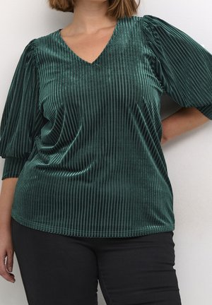 Bluse - dark green