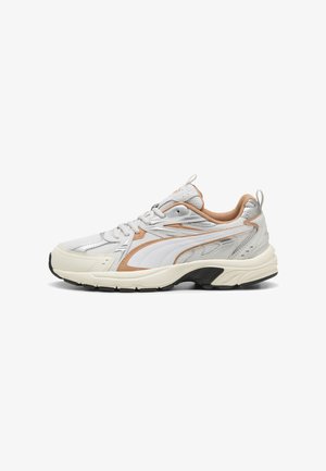 Puma, MILENIO TECH_ - Sneaker low - feather gray- white-cinnabar