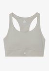 Medium support sports bra - off-white