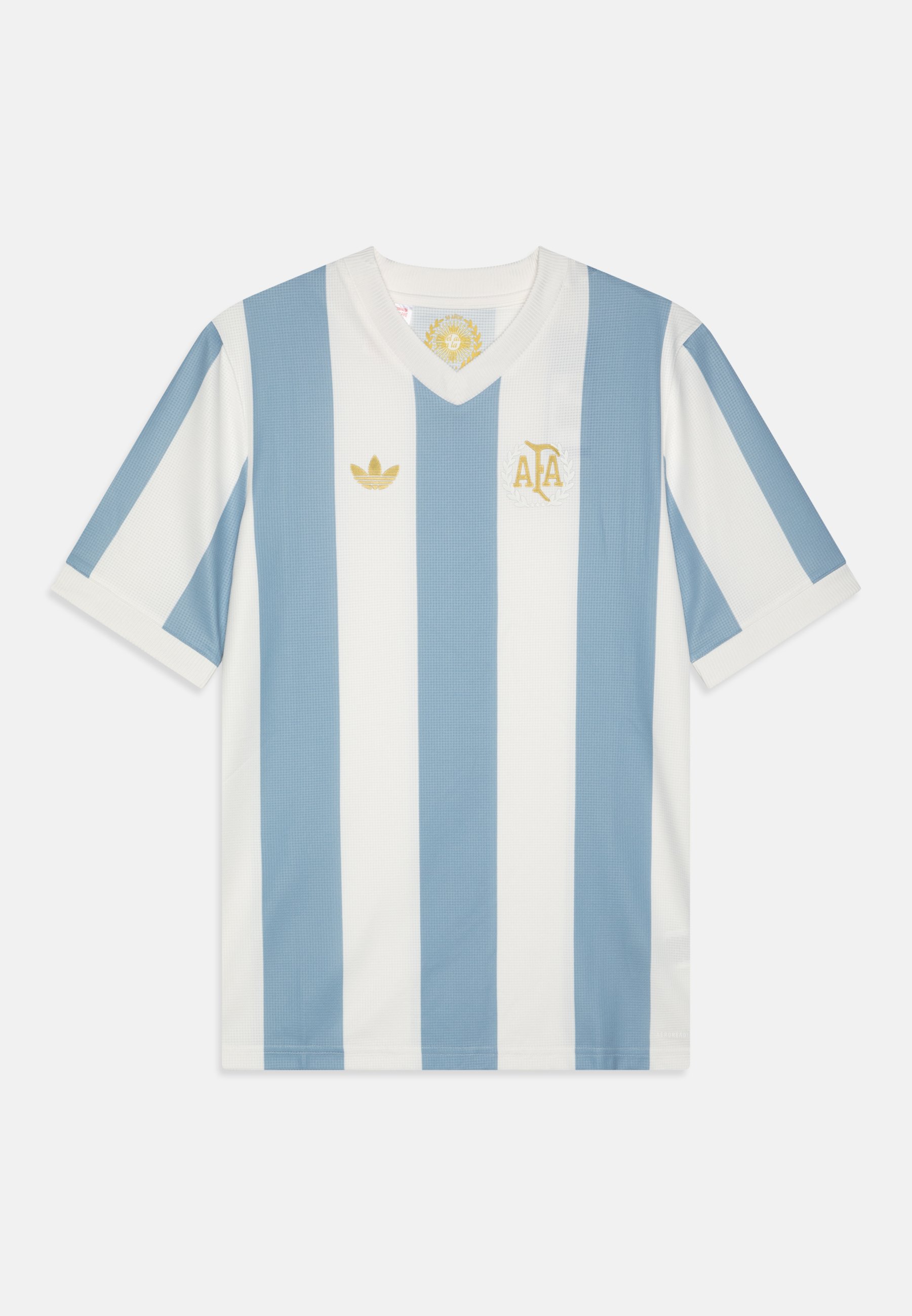 T-shirt Enfant Drapeau Argentine - Football - Équipe Nationale - Coupe Moderne - Impression Numérique Directe