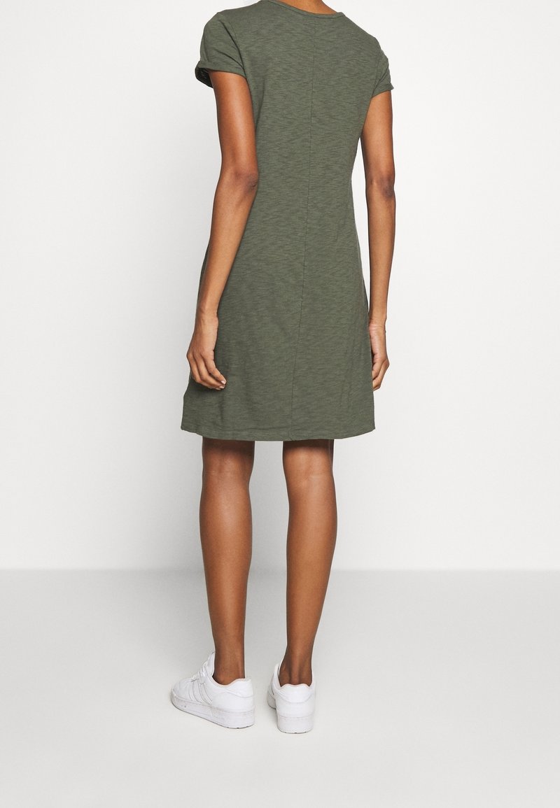 GAP Jersey dress - khaki - (Pre-owned) - Zalando.ie