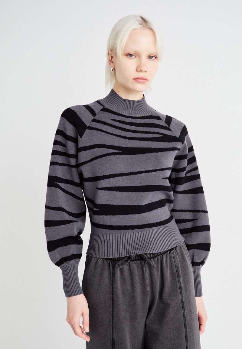 ONLY ONLFRIDA LIFE LS HIGHNECK - Džemperis - magnet