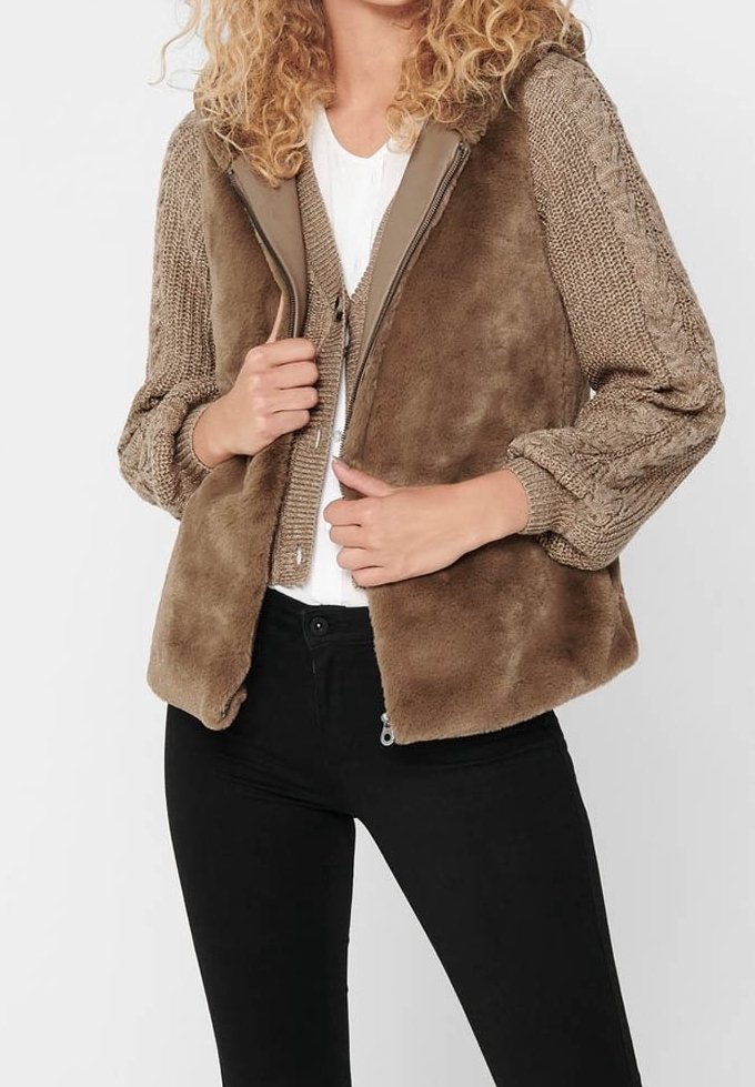 ONLY Veste sans manches - brown