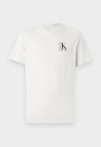 UNISEX - Nyomott mintás póló - chalk