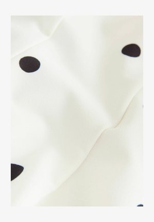Next, REGULAR FIT - STRAPPY PEPLUM TOP . - Débardeur - white polka dot