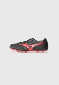 MORELIA II PRO - Futbola apavi, cieta zeme - black/red/black sand