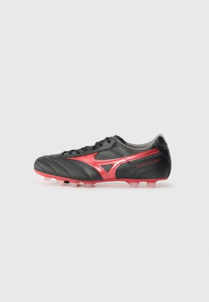 MORELIA II PRO - Chaussures de foot à crampons - black/red/black sand
