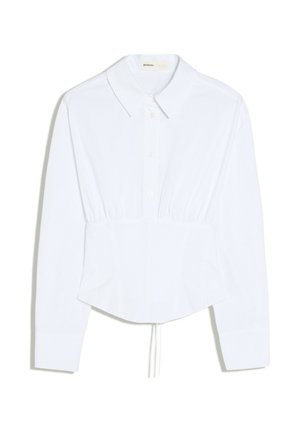 Bershka, CORSET-STYLE SHIRT - Blouse - white