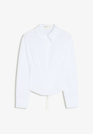 Bershka, CORSET-STYLE SHIRT - Blouse - white
